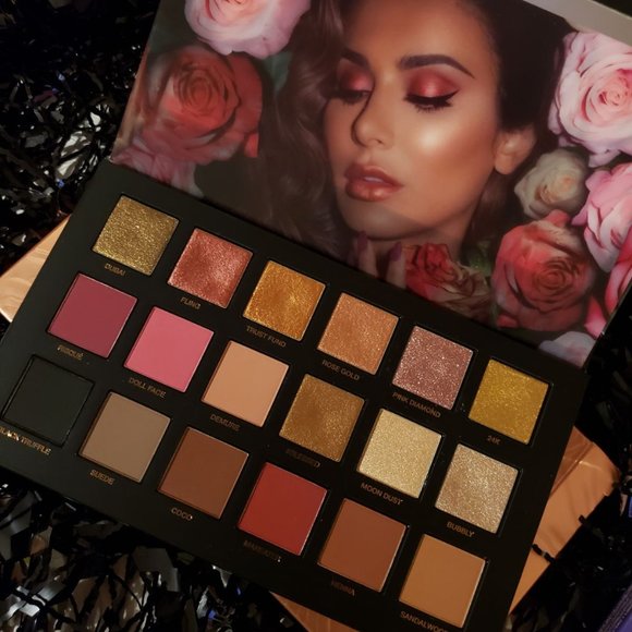 HP-HUDA ROSEGOLD REMASTERED Eyeshadow Palette BNIB - Picture 2 of 2